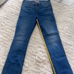Madewell Women's Boot Cut Jeans in Blue